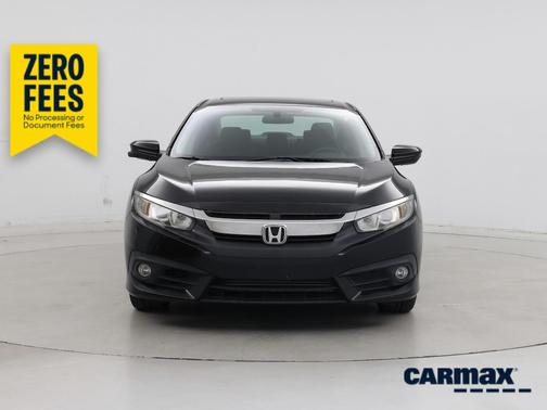 Black 2017 Honda Civic EX-T