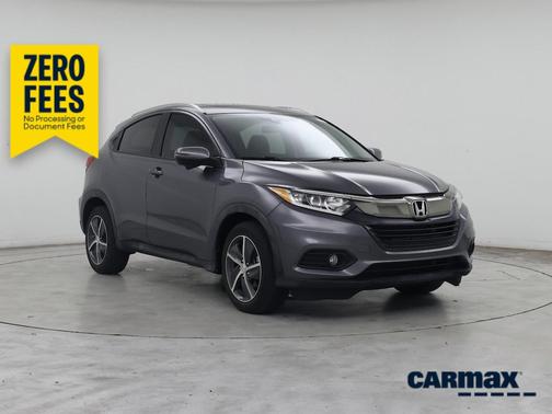 Gray 2022 Honda HR-V EX
