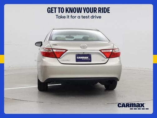 Gold 2017 Toyota Camry LE