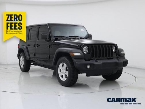 Black 2023 Jeep Wrangler Unlimited Sport S