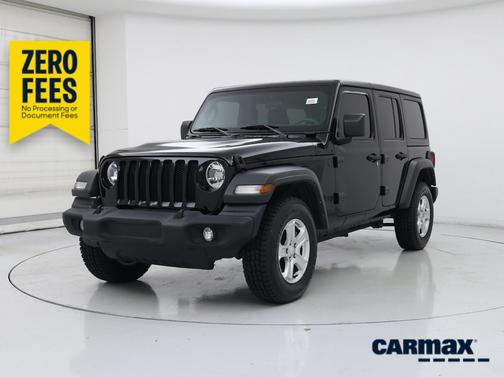 Black 2023 Jeep Wrangler Unlimited Sport S