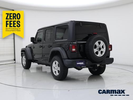Black 2023 Jeep Wrangler Unlimited Sport S