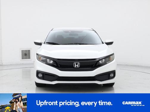 White 2019 Honda Civic Sport