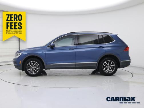 Blue 2020 Volkswagen Tiguan SE