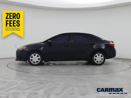 Black 2018 Toyota Corolla LE