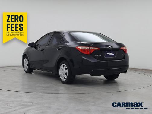 Black 2018 Toyota Corolla LE