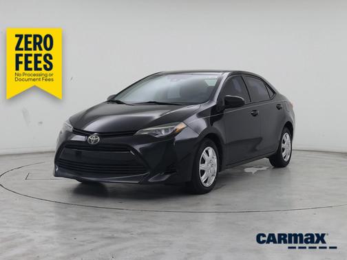 Black 2018 Toyota Corolla LE