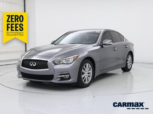 Gray 2015 INFINITI Q50 Premium