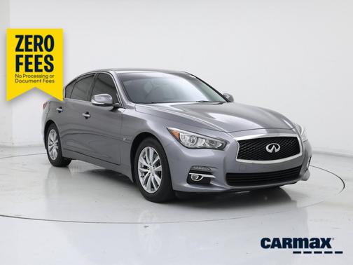 Gray 2015 INFINITI Q50 Premium
