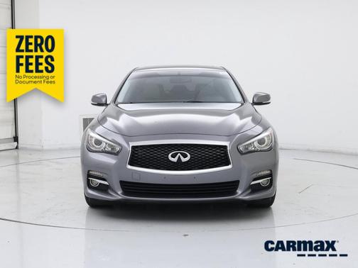 Gray 2015 INFINITI Q50 Premium