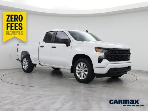 White 2025 Chevrolet Silverado 1500 Custom