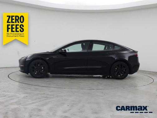 Black 2023 Tesla Model 3