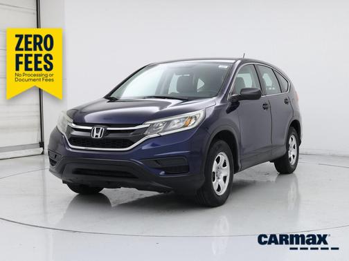 Blue 2015 Honda CR-V LX