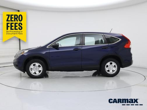 Blue 2015 Honda CR-V LX