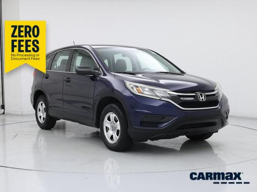 Blue 2015 Honda CR-V LX