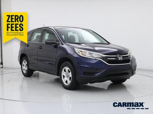Blue 2015 Honda CR-V LX