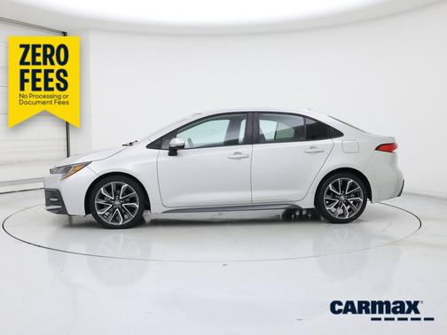 Silver 2021 Toyota Corolla SE