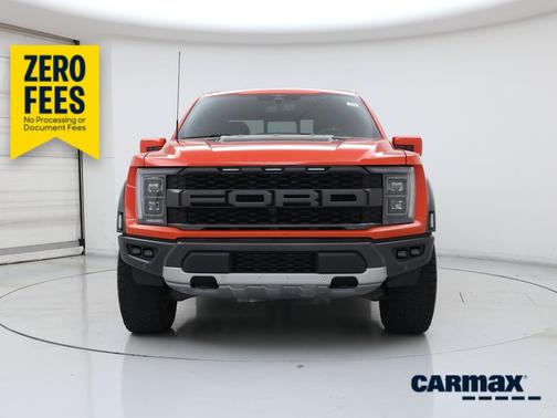 Orange 2023 Ford F-150 Raptor