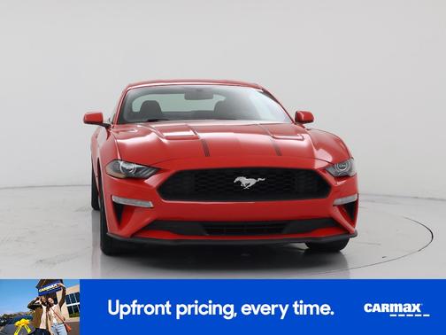 Red 2018 Ford Mustang Ecoboost