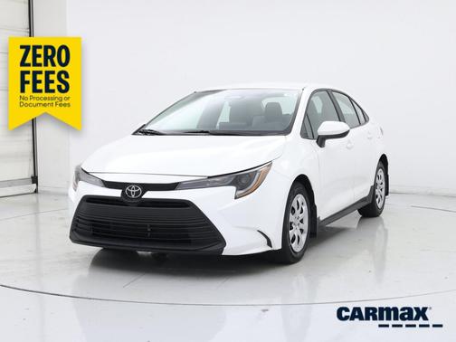 White 2024 Toyota Corolla LE