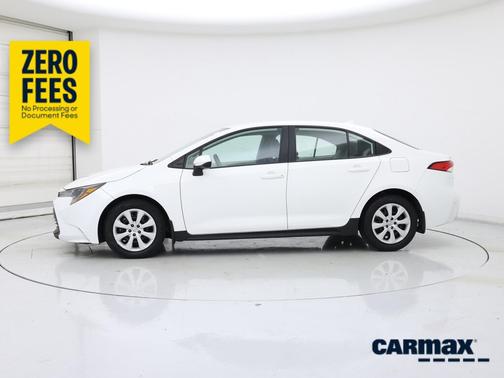 White 2024 Toyota Corolla LE