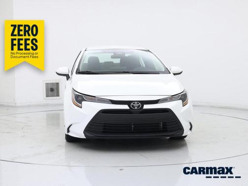 White 2024 Toyota Corolla LE