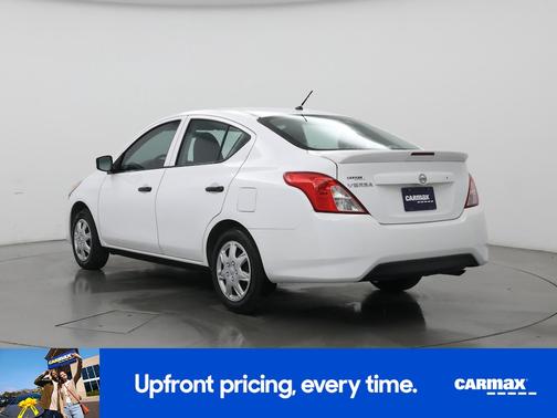 White 2016 Nissan Versa S Plus