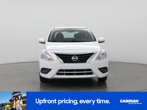 White 2016 Nissan Versa S Plus
