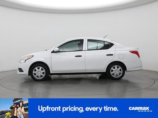 White 2016 Nissan Versa S Plus