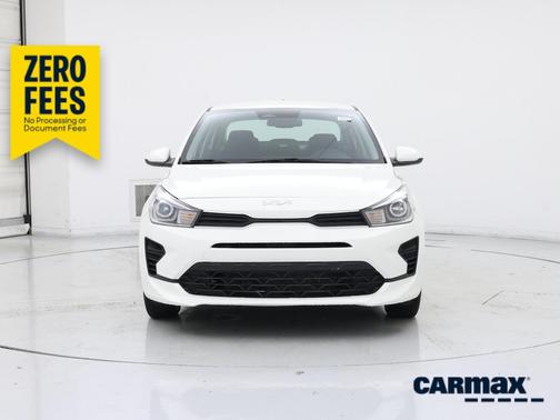 White 2022 Kia Rio S
