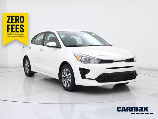White 2022 Kia Rio S