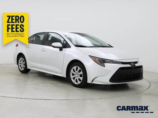 White 2025 Toyota Corolla LE