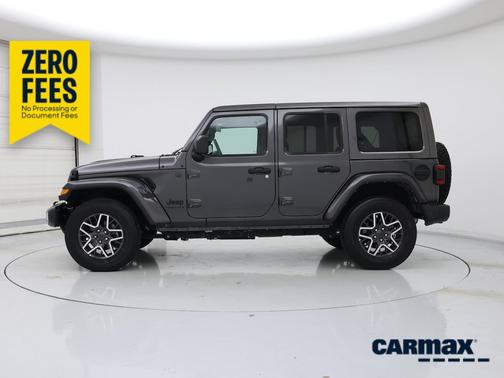 Gray 2025 Jeep Wrangler Sahara