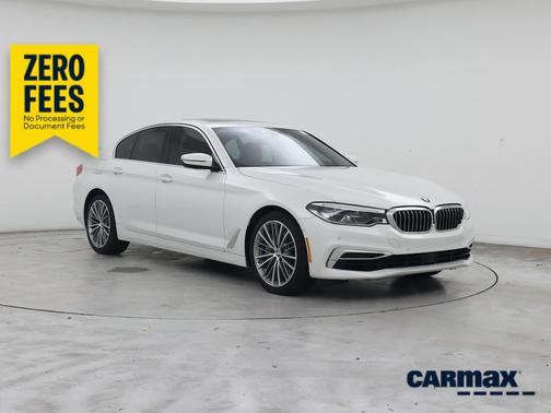 White 2020 BMW 540 I