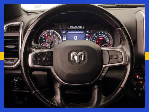 Black 2021 RAM 1500 Bighorn