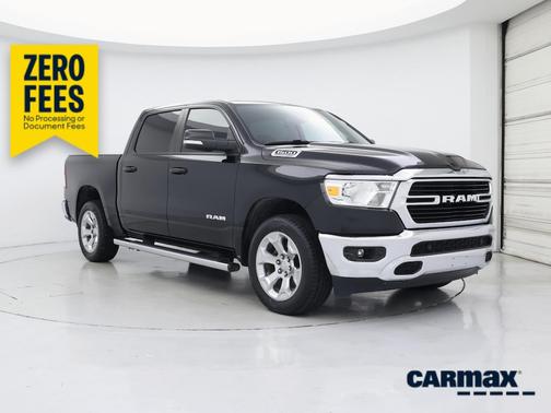 Black 2021 RAM 1500 Bighorn