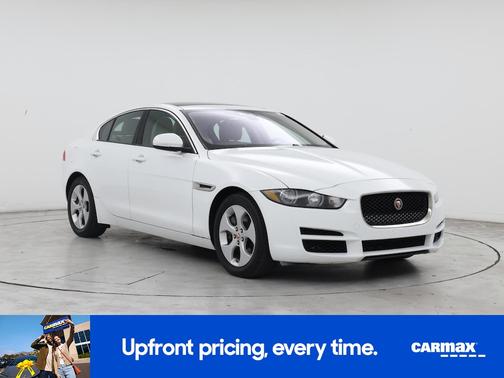 White 2018 Jaguar XE