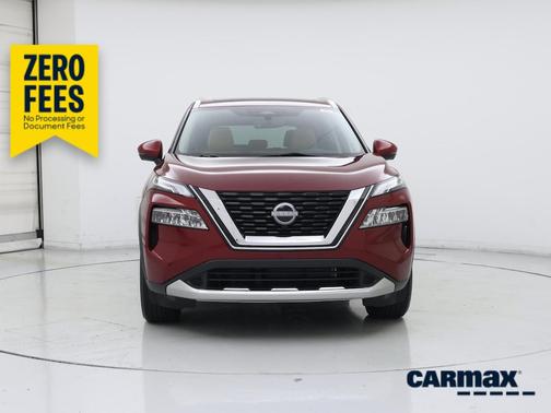 Red 2023 Nissan Rogue Platinum