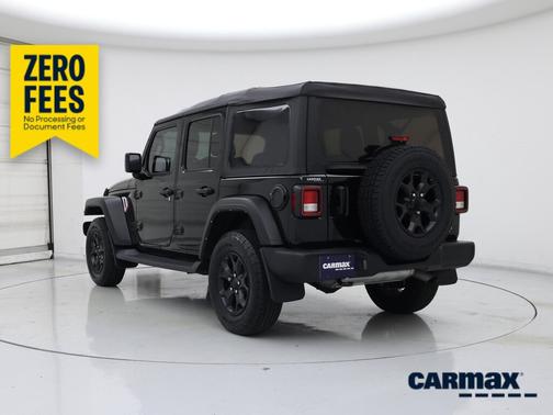 Black 2022 Jeep Wrangler Unlimited Willys