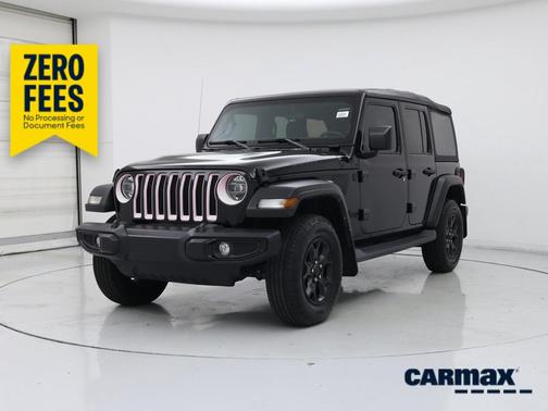 Black 2022 Jeep Wrangler Unlimited Willys