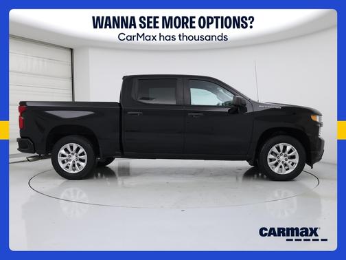 Black 2020 Chevrolet Silverado 1500 Custom