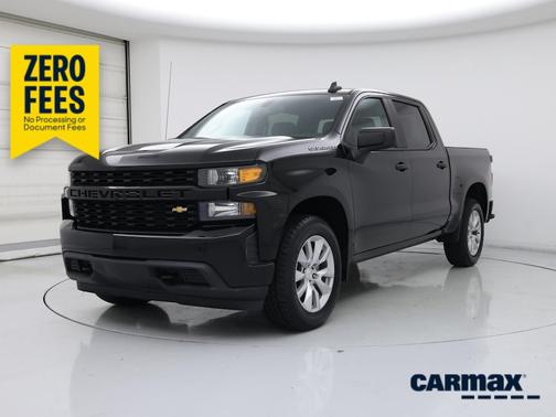 Black 2020 Chevrolet Silverado 1500 Custom