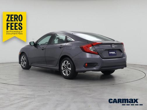 Gray 2018 Honda Civic LX
