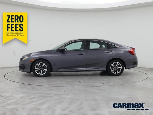 Gray 2018 Honda Civic LX
