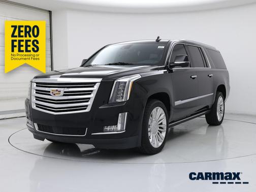 Black 2020 Cadillac Escalade Platinum