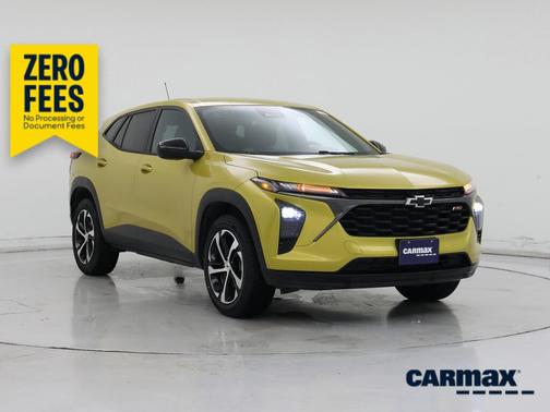 Yellow 2024 Chevrolet Trax 1RS