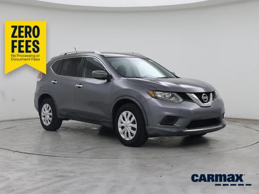 Gray 2016 Nissan Rogue S