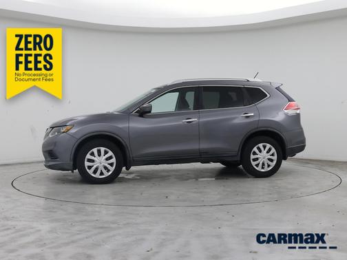 Gray 2016 Nissan Rogue S