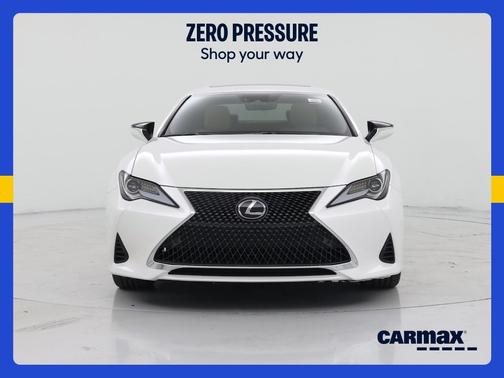 White 2022 Lexus RC 350
