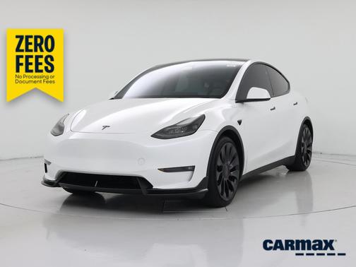 White 2023 Tesla Model Y Performance
